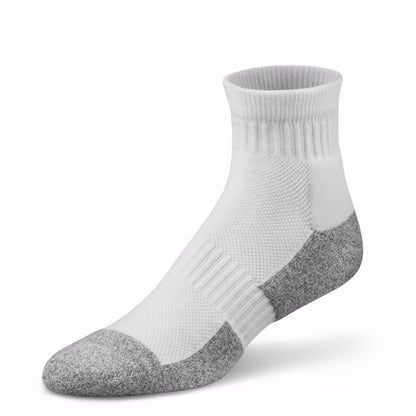 Dr. Comfort Diabetic Ankle Socks, White