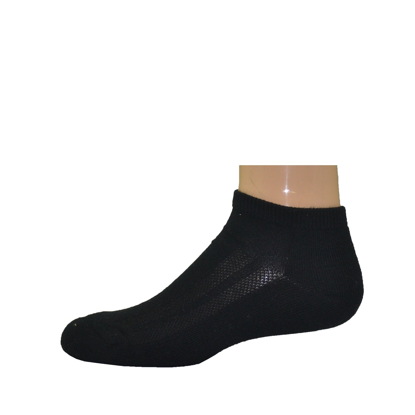 Simcan Shortees™ No Show Socks, Black