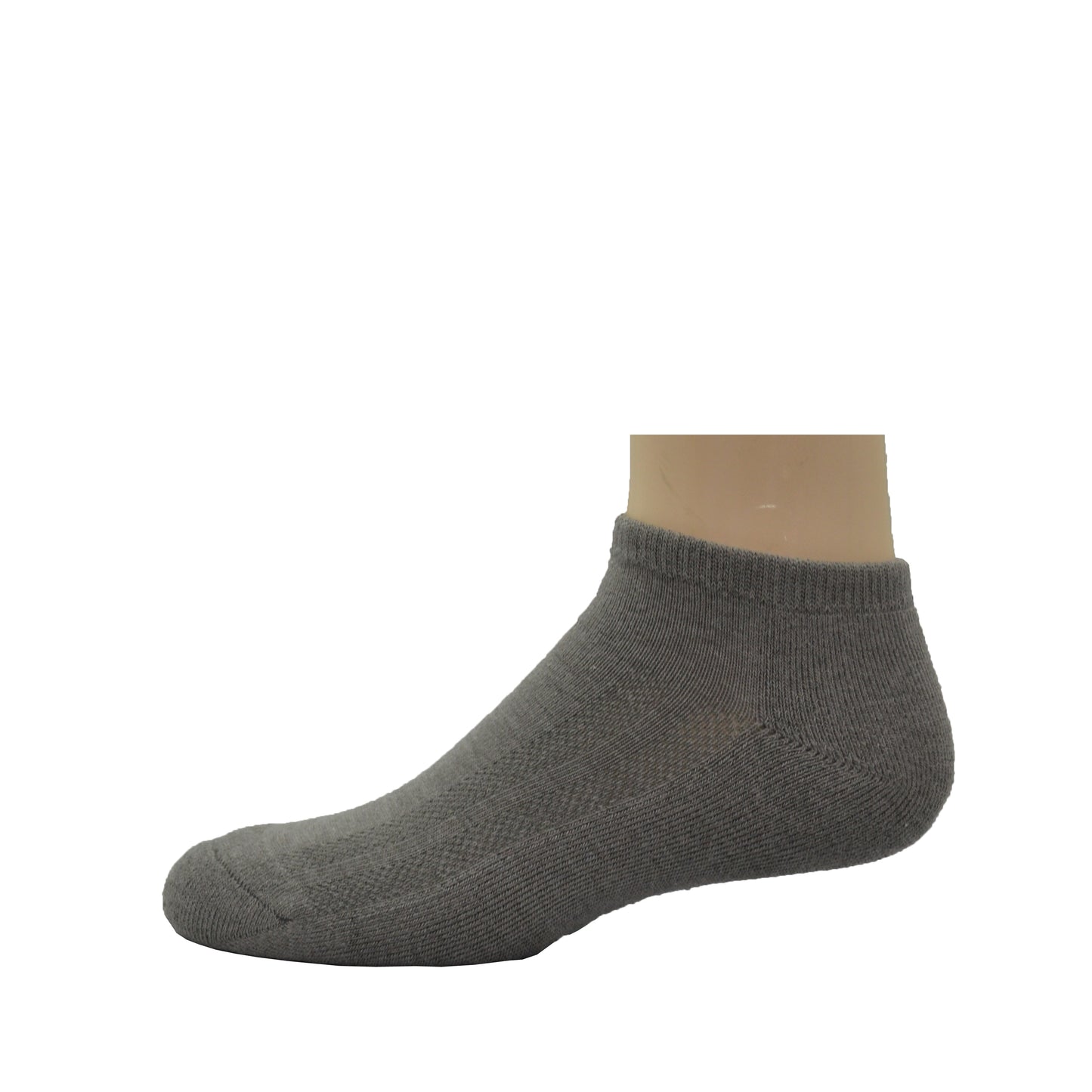 Simcan Shortees™ No Show Socks, Charcoal