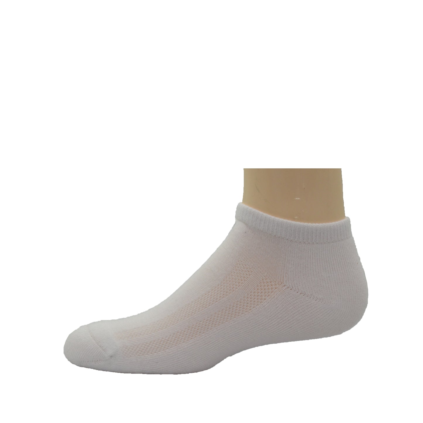 Simcan Shortees™ No Show Socks, White