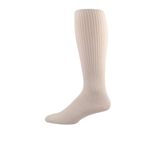 Simcan Comfort Over-The-Calf Socks, White