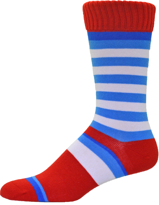 Simcan Color Series™ Mid-Calf Dress Socks, Sailer