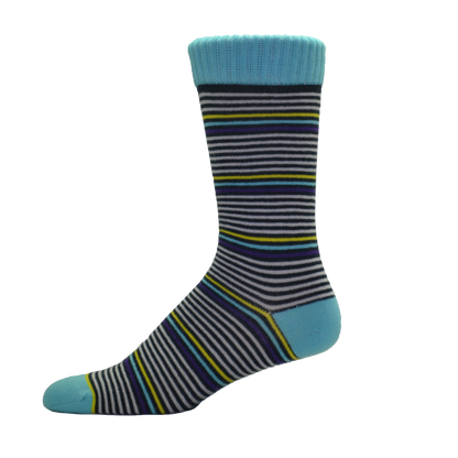 Simcan Color Series™ Mid-Calf Dress Socks, Turbine, Sea