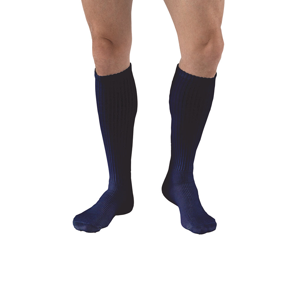 Jobst Sensifoot 8-15 mmHg Diabetic Knee High Socks, Navy
