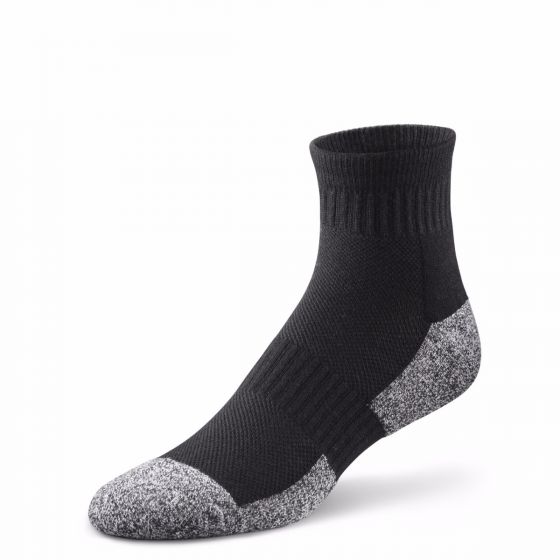 Dr. Comfort Diabetic Ankle Socks, Black