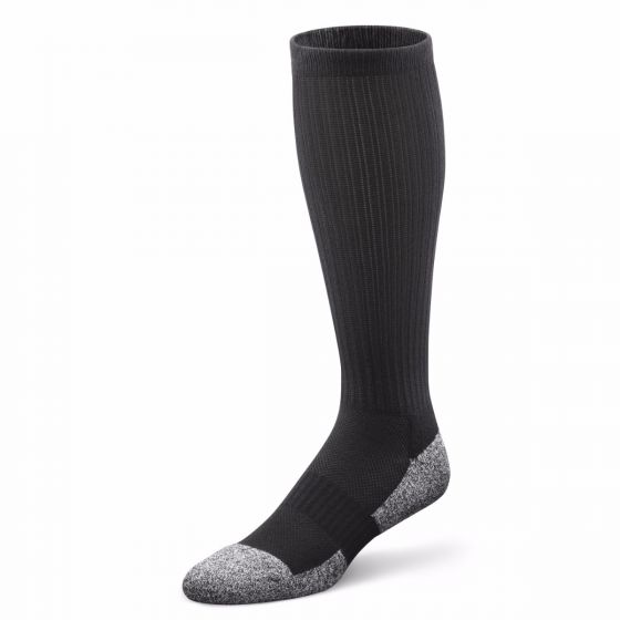 Dr. Comfort Diabetic Over-the-Calf Socks, Black