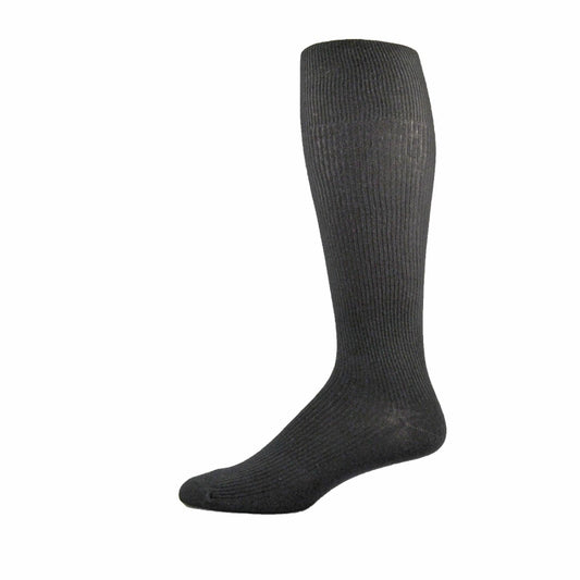 Simcan Comfeez Over-The-Calf Dress Socks, Black