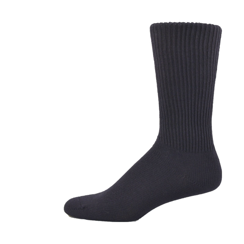 Simcan Comfort Mid-Calf Socks, Black
