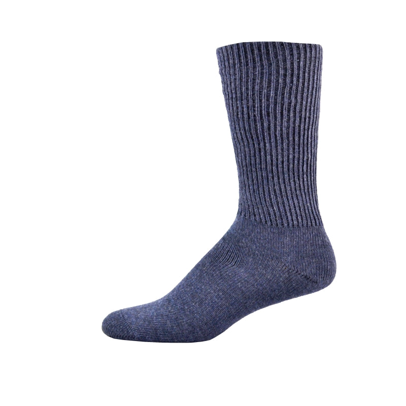 Simcan Comfort Mid-Calf Socks, Denim