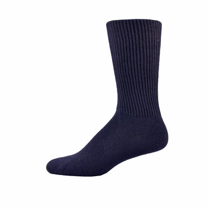 Simcan Comfort Mid-Calf Socks, Navy