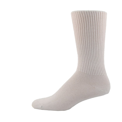 Simcan Comfort Mid-Calf Socks, White