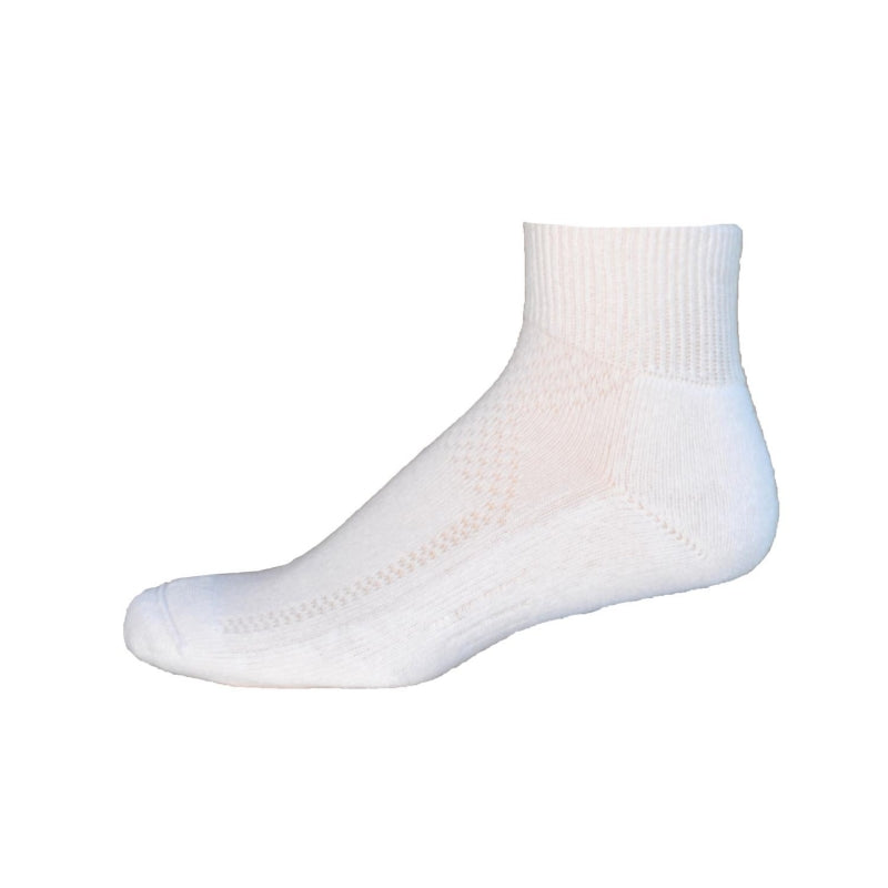 Simcan Comfort Plus Low Rise Socks, White
