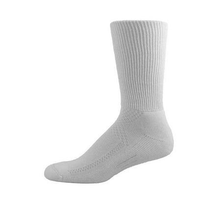 Simcan Comfort Plus Mid-Calf Socks, White