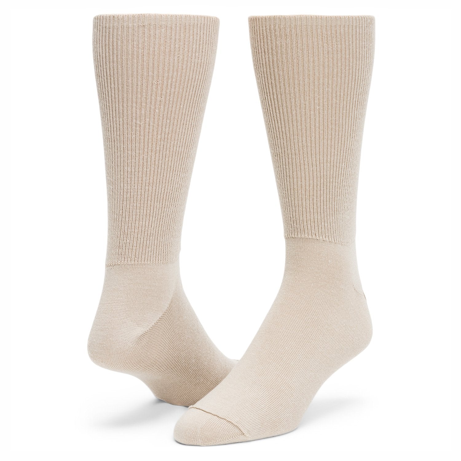 Wigwam Diabetic Walker Crew Socks, Khaki