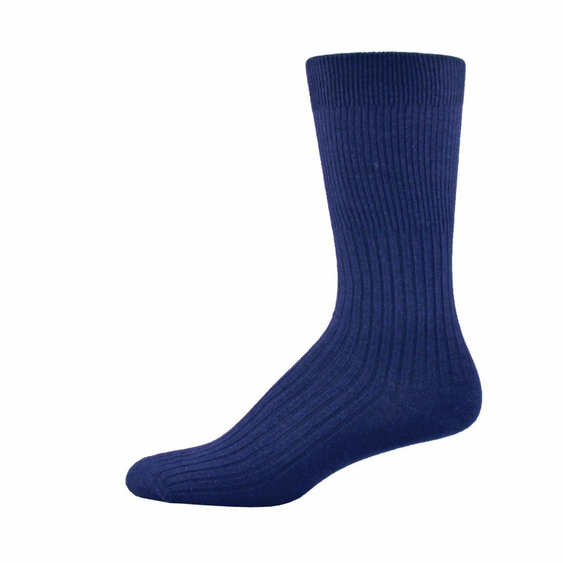 Simcan Tender Top® Mid-Calf Socks, Navy