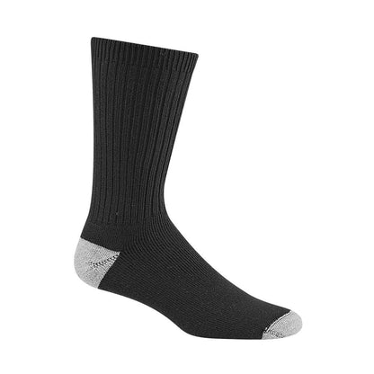 Wigwam Diabetic Sport Crew Socks, Black