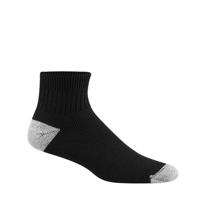 Wigwam Diabetic Sport Quarter Socks, Black