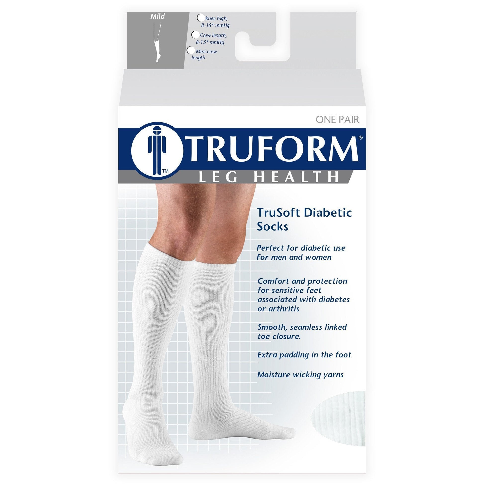 TRUFORM TruSoft Over Calf Sock 8 15 MmHg Diabetic Sock Shop truform-trusoft-over-calf-sock-8-15-mmhg-diabetic-sock-shop